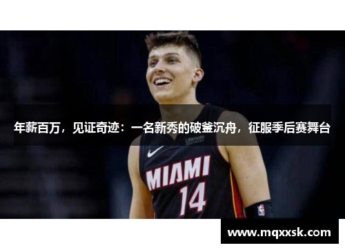年薪百万，见证奇迹：一名新秀的破釜沉舟，征服季后赛舞台